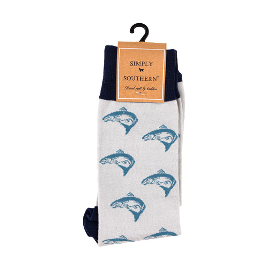 Fish Socks by Simply Southern