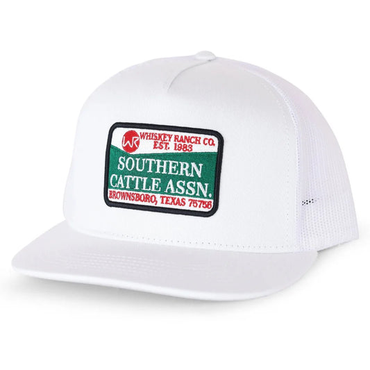 Men's Icy White Cattle Assn. Hat