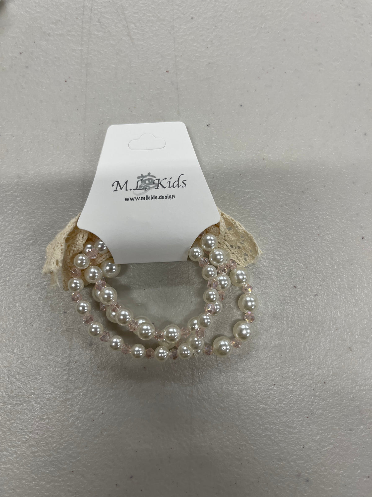 Darling Pearl Bracelet with Pink Beads