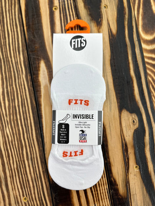 Invisible FITS Socks White