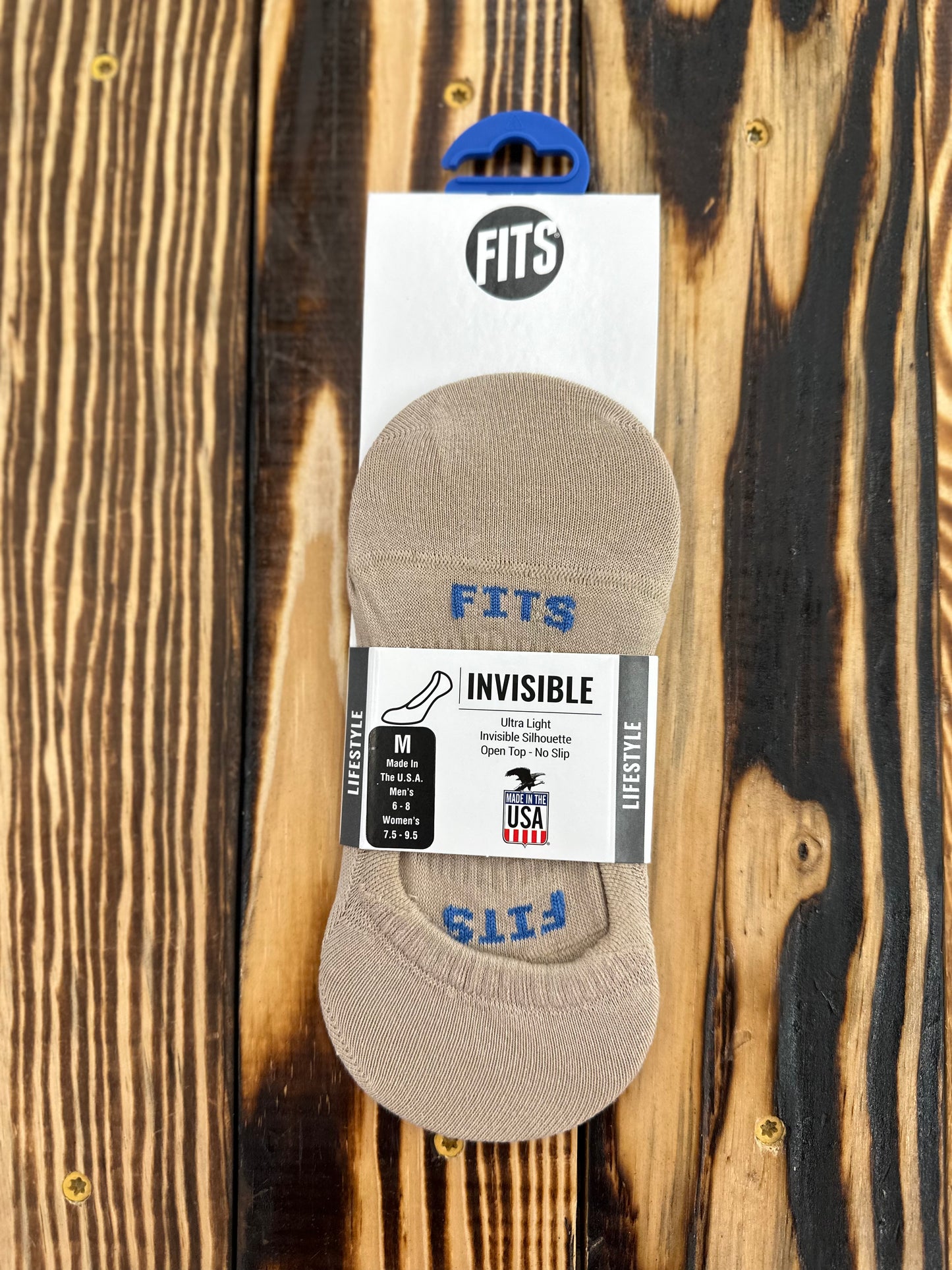 Invisible FITS Socks Beige