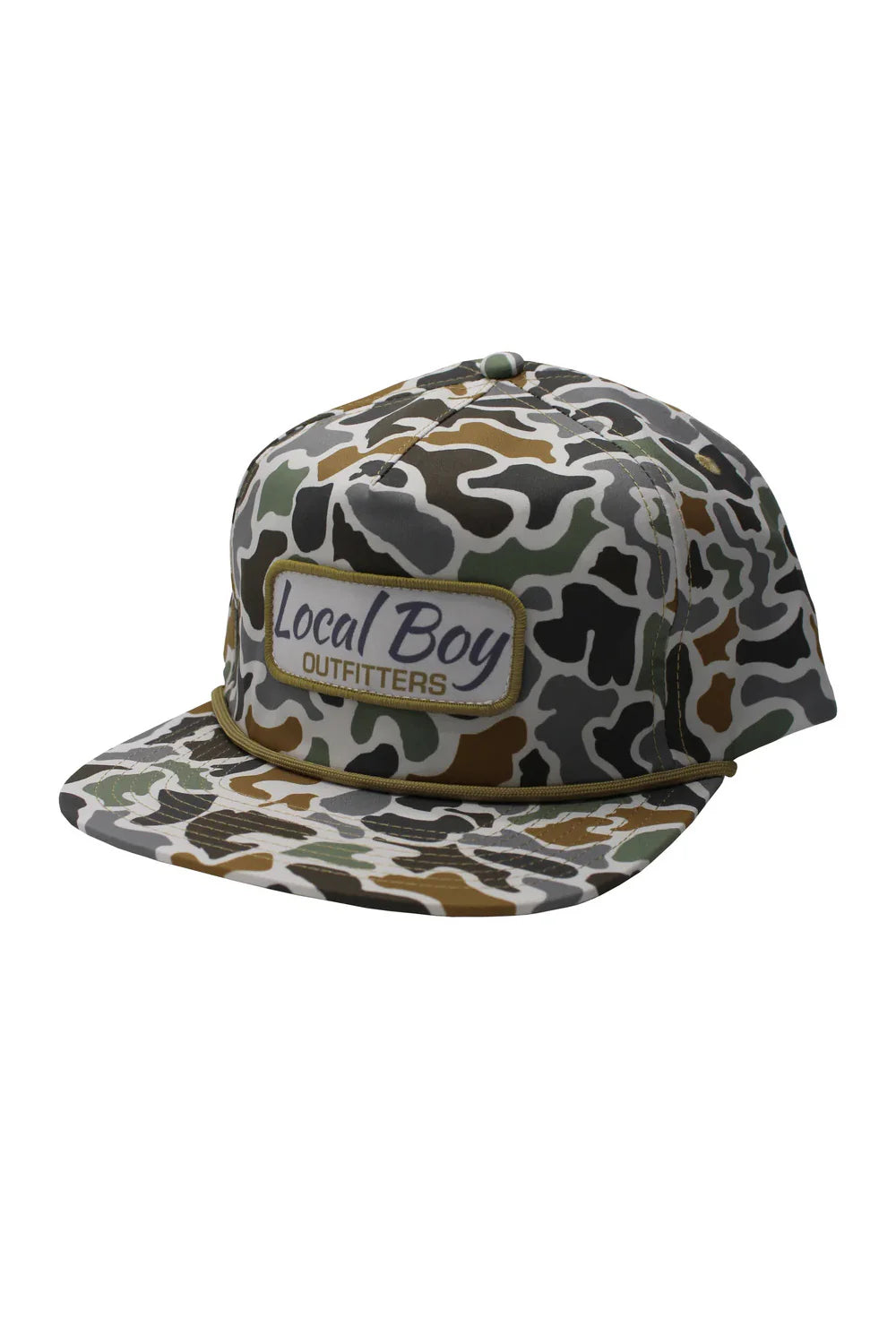 Local Boy Local Insignia rope hat, shown in one of two available colors