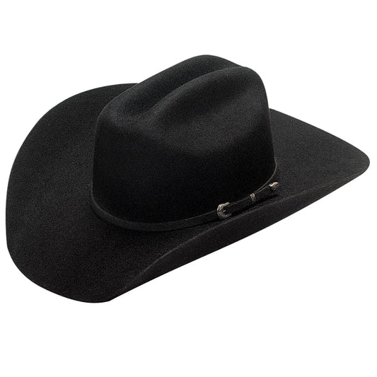 Twister Men's Dallas Black Wool Cowboy Hat