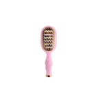 Teleties Mini Vented Brush in Bubblegum Pink, bristle side front view