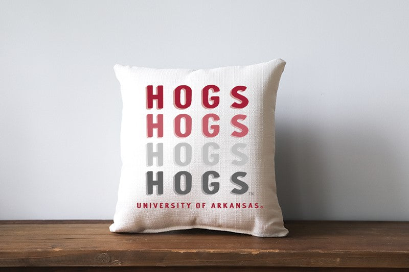 AR Hogs Gradient Throw Pillow