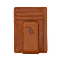 Mens Local Boy Brown Leather Money Clip