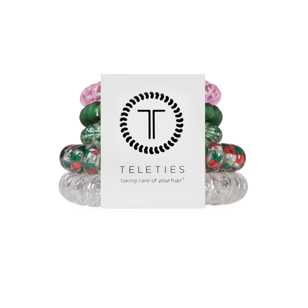 Teleties No Peeking Allowed mix pack hair ties in retail packaging