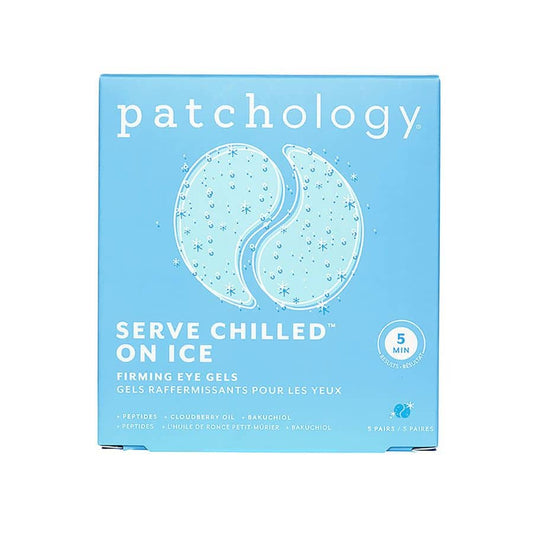 Served Chilled On Ice Firming Under Eye Patches -5 Pack