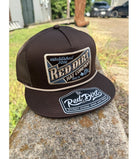 Red Dirt Hat Co. Brown and Tan Rope 5-Panel Hat
