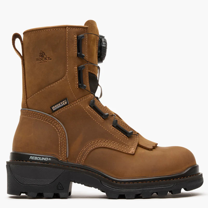 Rocky Men's Rams Horn Composite Toe Logger Boot