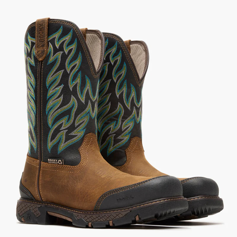 Rocky Men's Ironhawk Composite Toe Western Boot