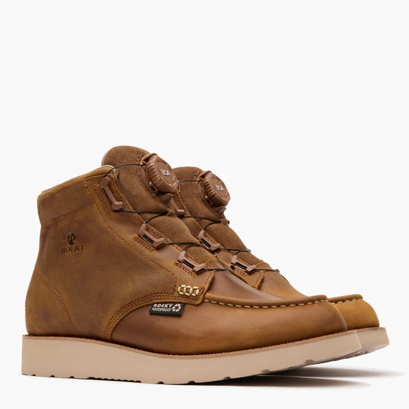Rocky Men's Monocrepe Wedge Composite Toe Boa Work Boot
