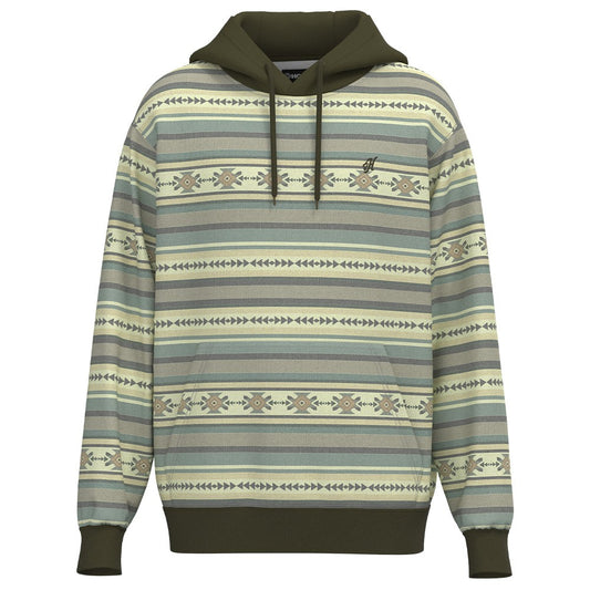 Hooey Men's Legendary Olive Serape Hoodie