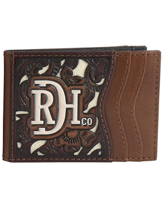 Red Dirt Hat Co Coffee Underlay Bifold Card Case Wallet