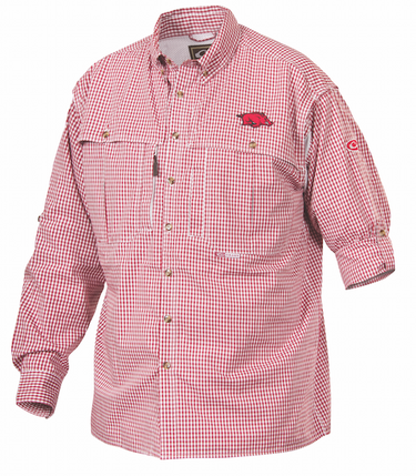 Drake Arkansas Plaid Wingshooter's Long Sleeve Shirt