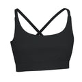 Local Girl sports bra in Bottomland camo print, shown in one of several available colors