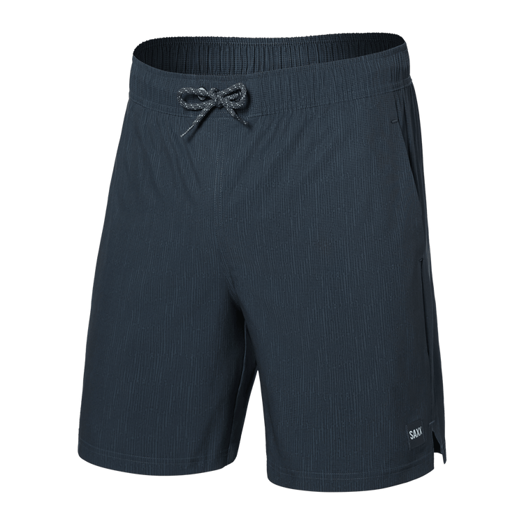 Multi Sport 2N1 Shorts 7"- Striation Slub Black