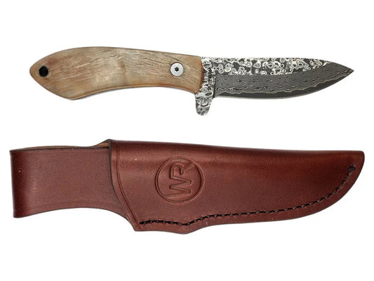 Whiskey Bent Ramhorn Drop Tine Knife