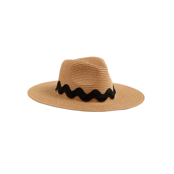 Ric Rac Fedora Hat -2 Colors