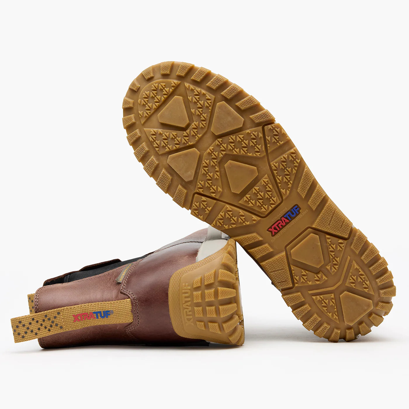 Men's Earth Brown Leather Ankle Deck XTRATUF Boot