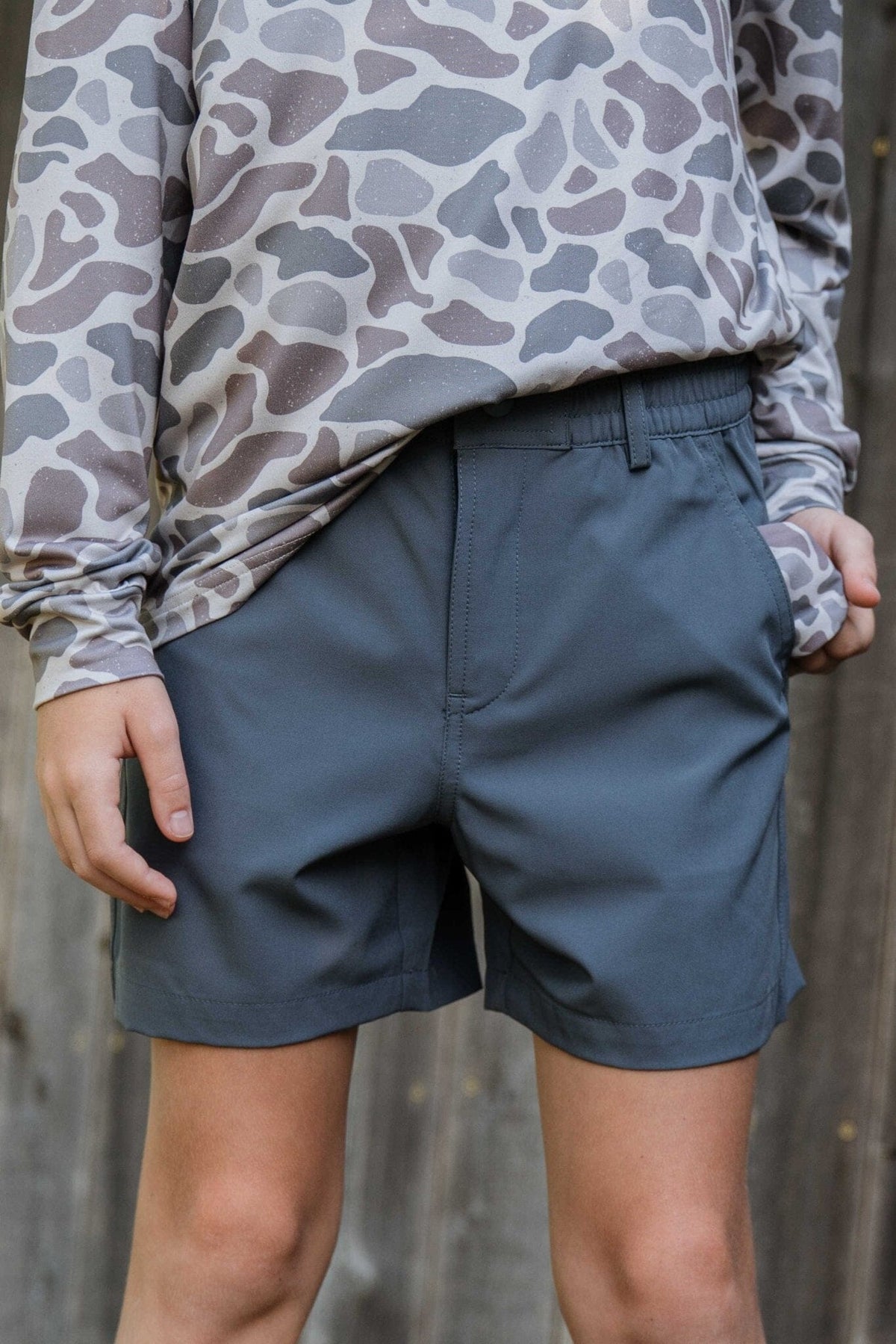 Men's Burlebo Everyday Short- River Rock Grey