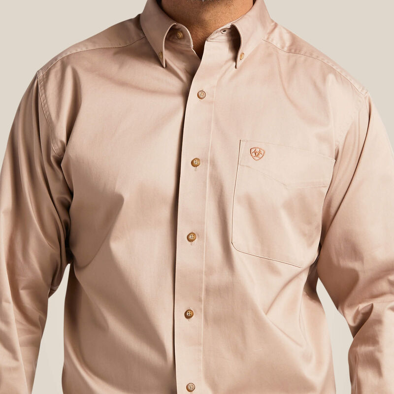 Solid Twill Classic Fit Shirt