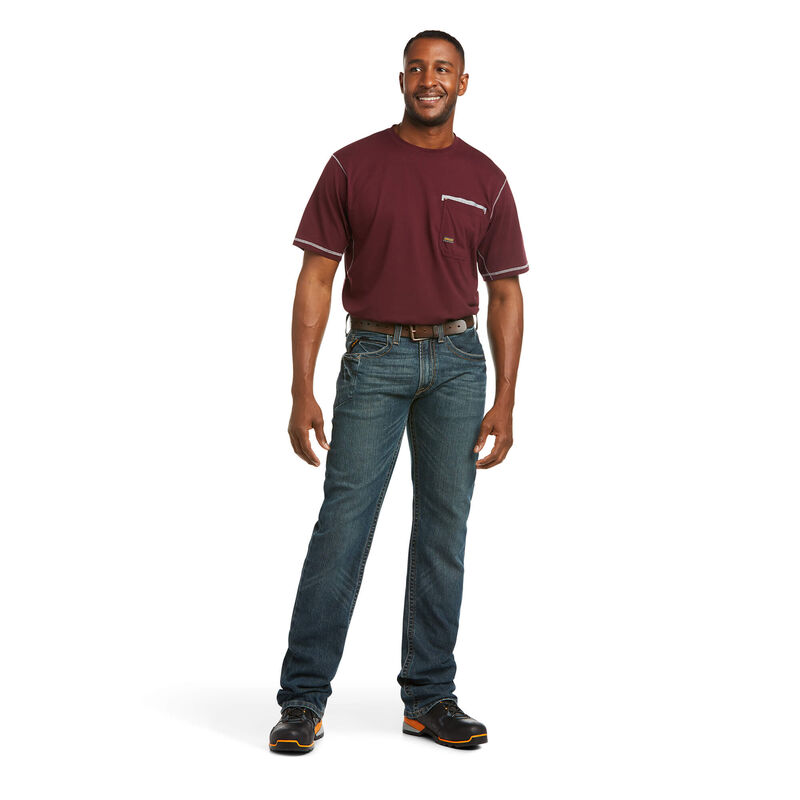 Rebar M5 Straight DuraStretch Edge Stackable Straight Leg Jean