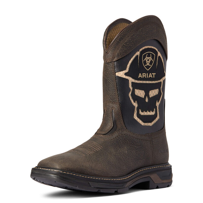 Skull Head WorkHog XT VentTEK Bold Work Boot Ariat