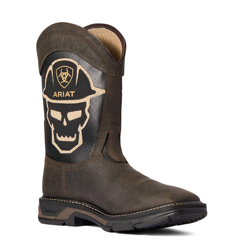 Skull Head WorkHog XT VentTEK Bold Work Boot Ariat