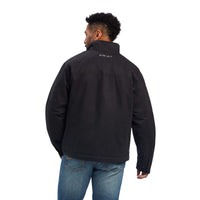 Mens Ariat Black Grizzly Canvas Jacket