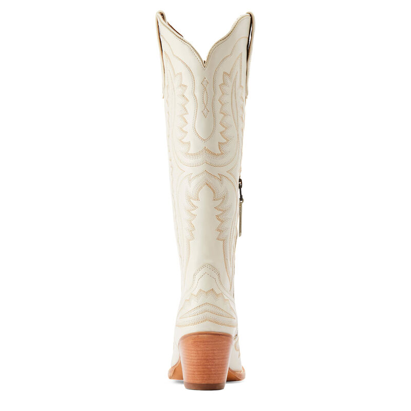 White ariat sale boots