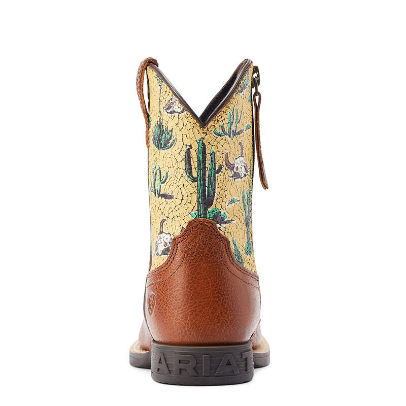 Round Up Wide Square Toe Easy Fit Western Boot