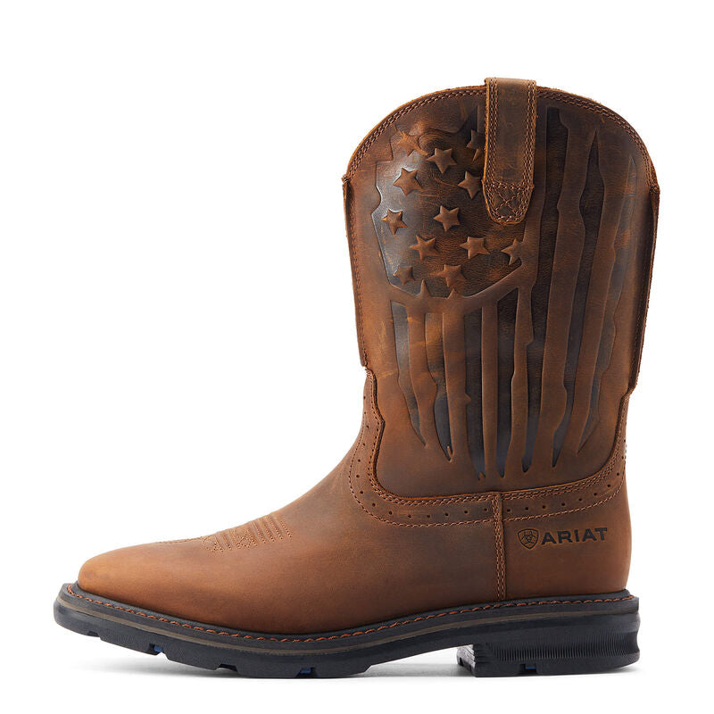 Sierra Shock Shield Patriot Work Boot