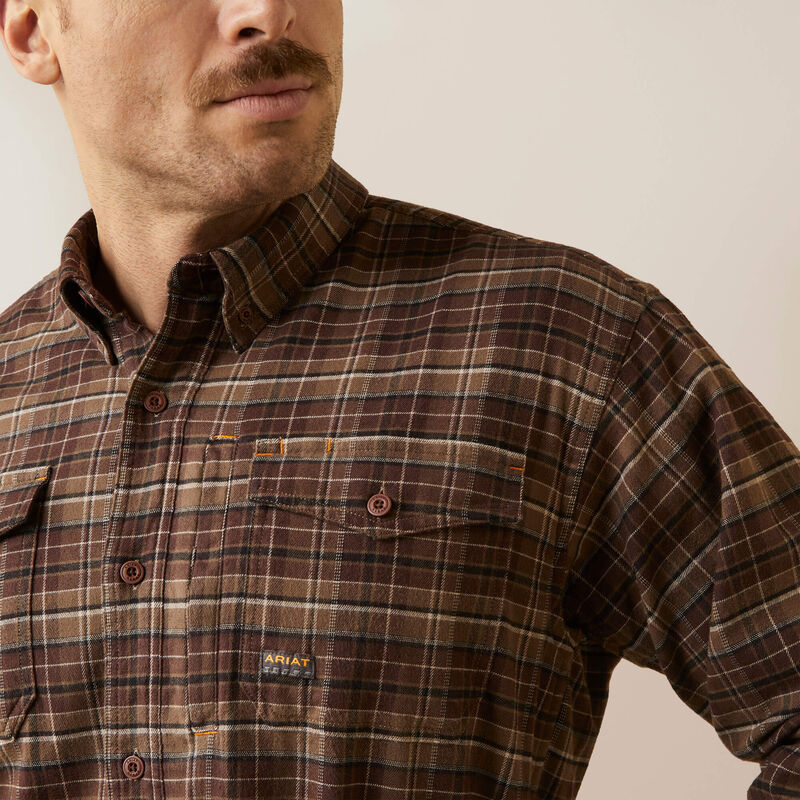 Rebar Flannel DuraStretch Work Shirt