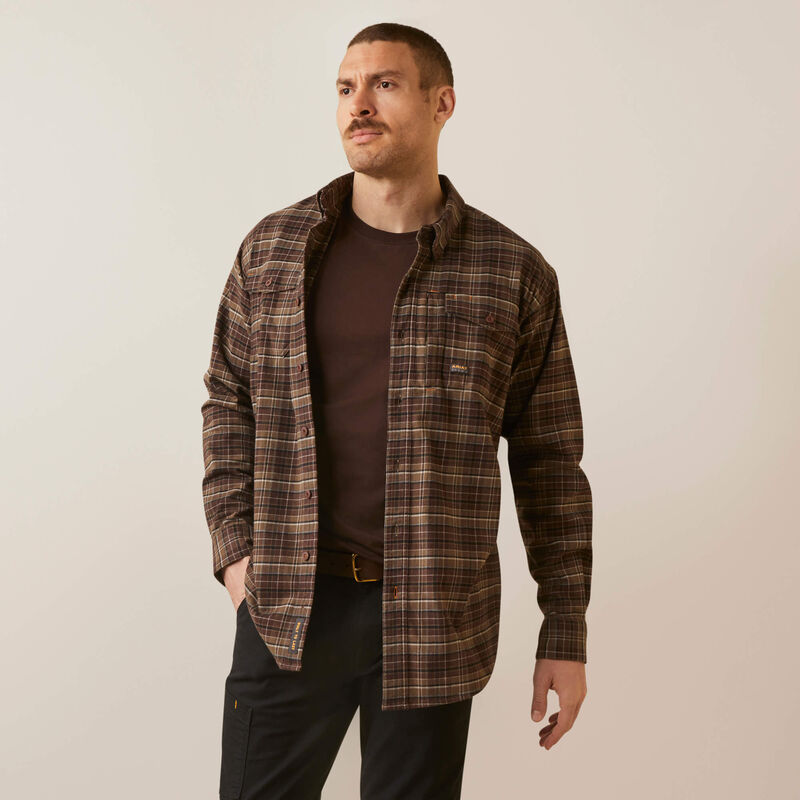 Rebar Flannel DuraStretch Work Shirt