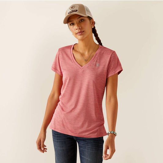 Ariat Women's Laguna Top- Slate Rose