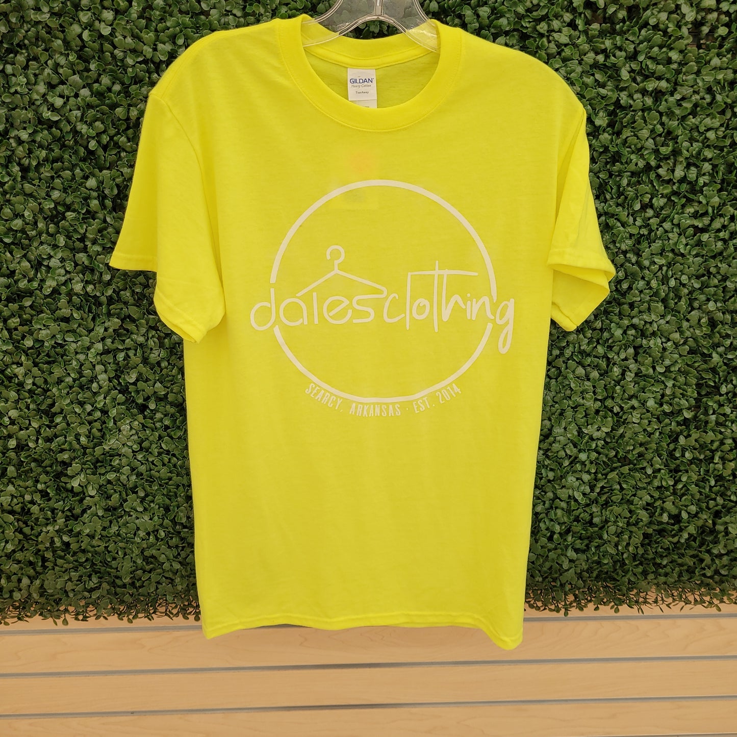 Dales Clothing Neon Yellow Graphic Tee