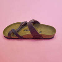 Mayari Oiled Leather Sandal