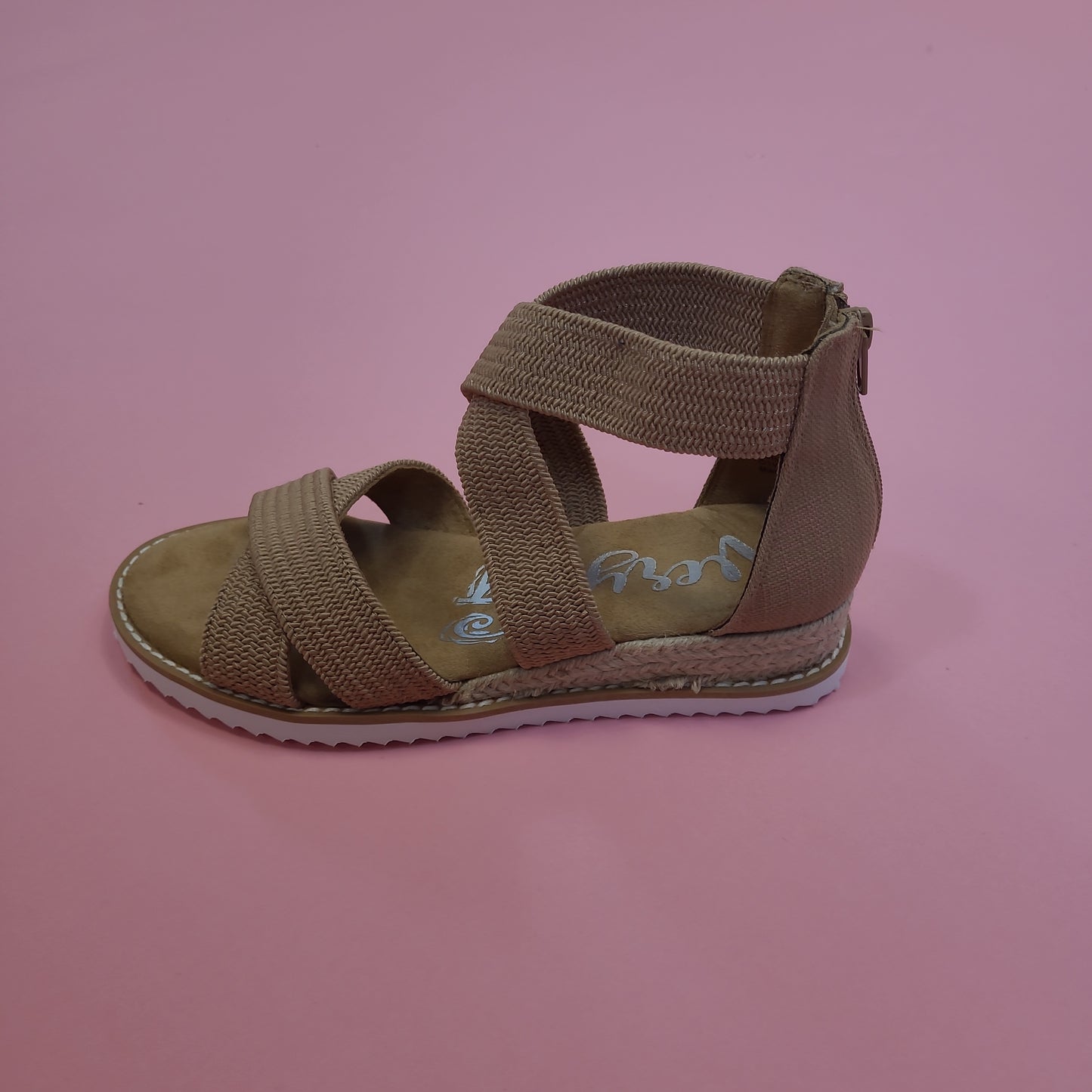 Sadie Wedge Sandal By Very G -3 Colors