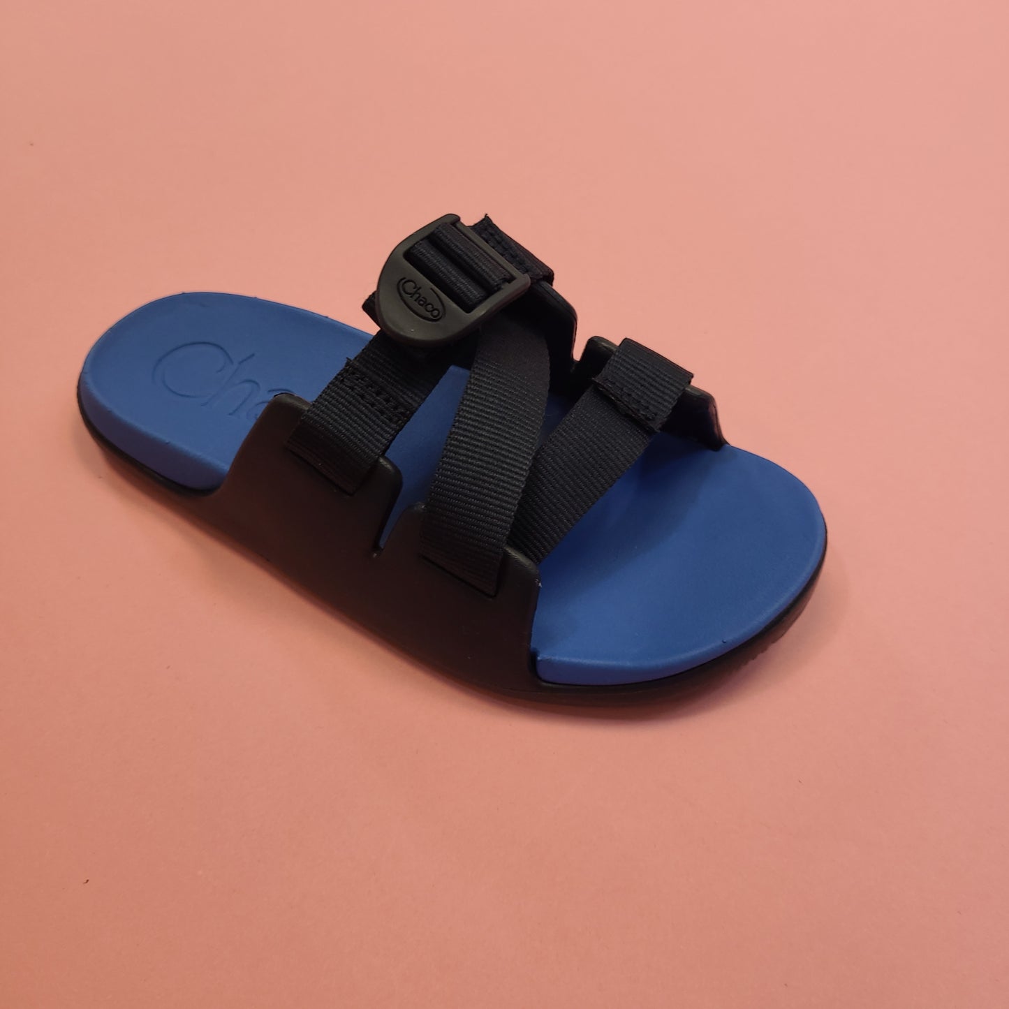 Kids Youth Blue Chaco Chillo Slides