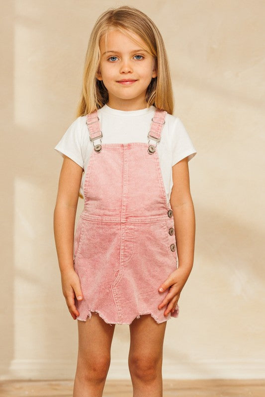 Pink Youth Overall Skirt