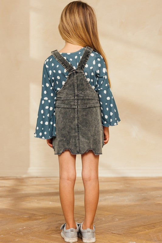 Overall skirt clearance for toddler