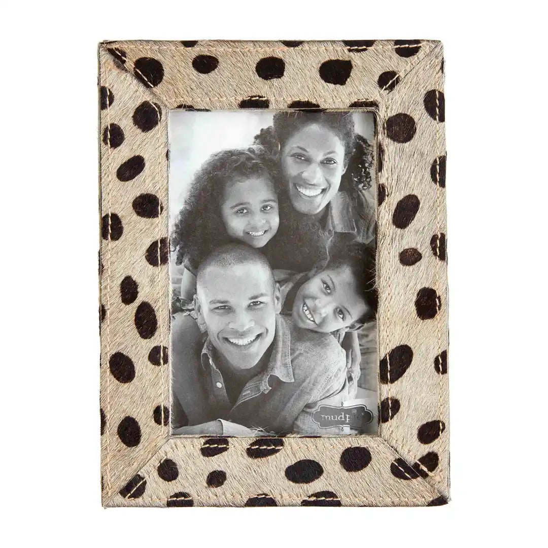 SMALL LEOPARD PICTURE FRAME
