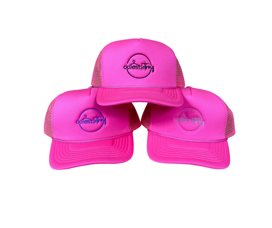 Hot Pink Dales Logo Hat