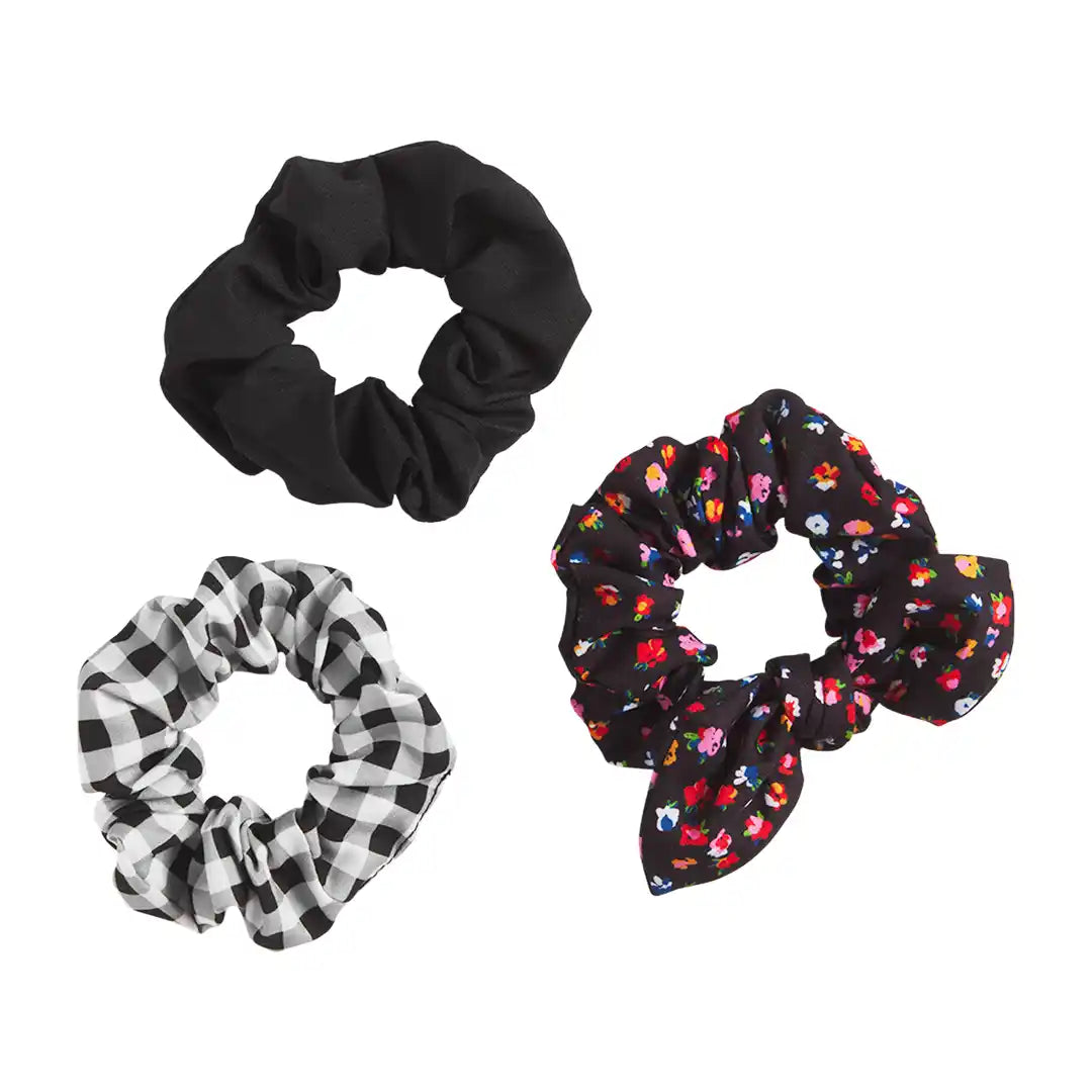 PATTERNED SCRUNCHIE SET