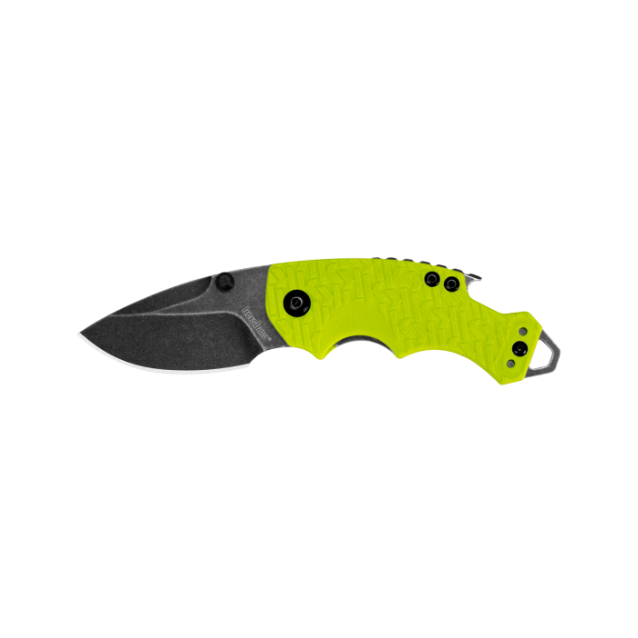 Kershaw - SHUFFLE - LIME GREEN, BLACKWASH