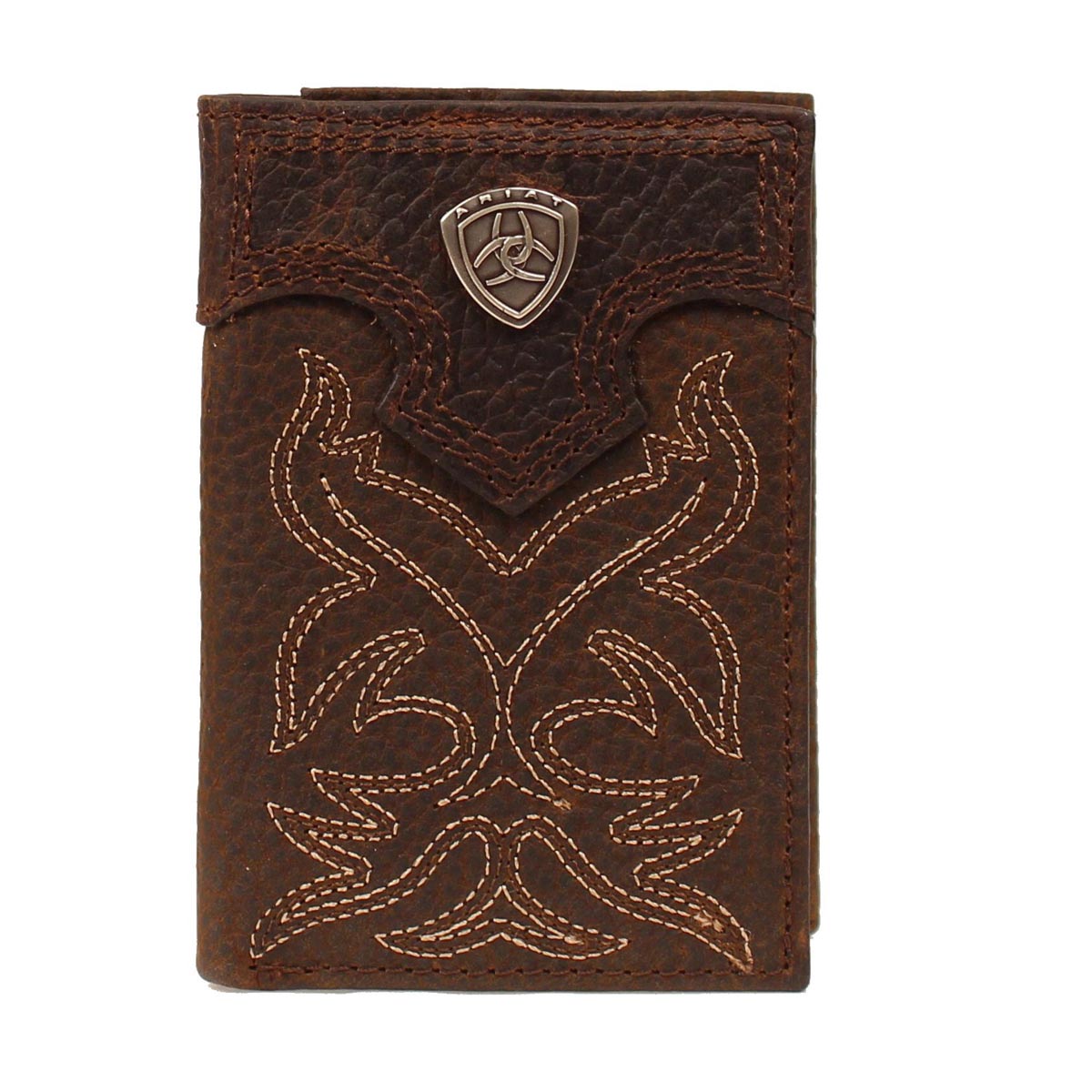 Ariat Trifold Leather Wallet