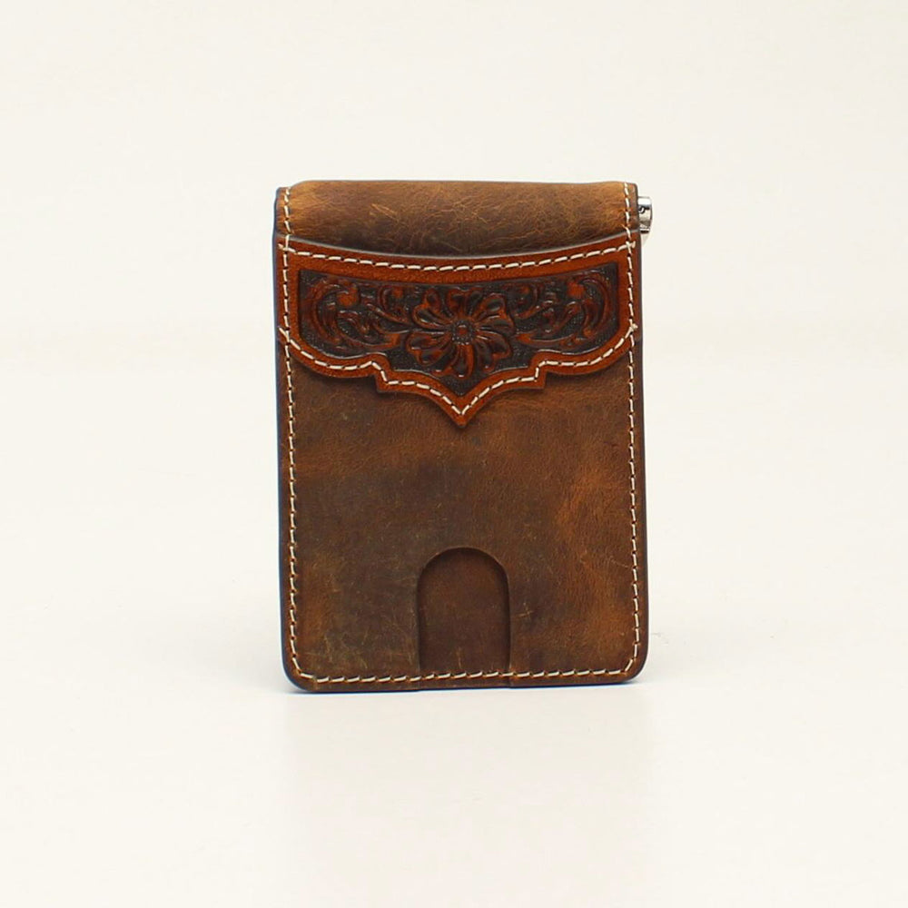 Ariat Men's Bifold Money Clip Wallet