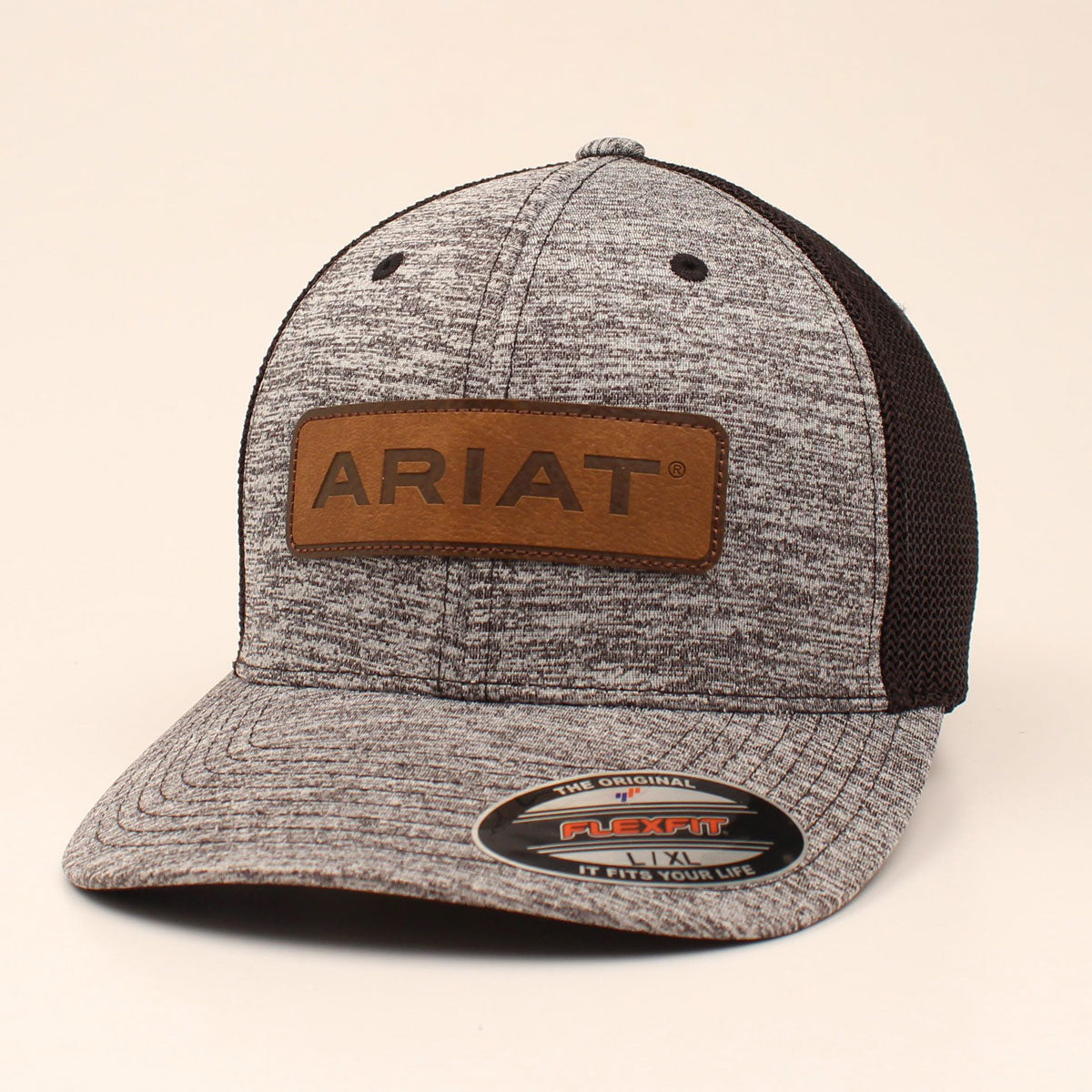 Ariat Leather Patch Hat