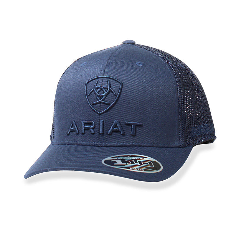 Ariat Flexfit Snapback Logo Hat Blue